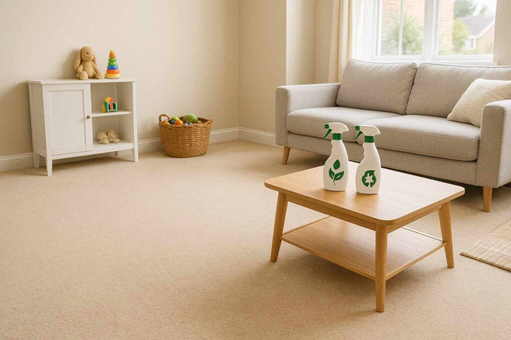 Eco-friendly carpet cleaning service in Aylesbury homes.